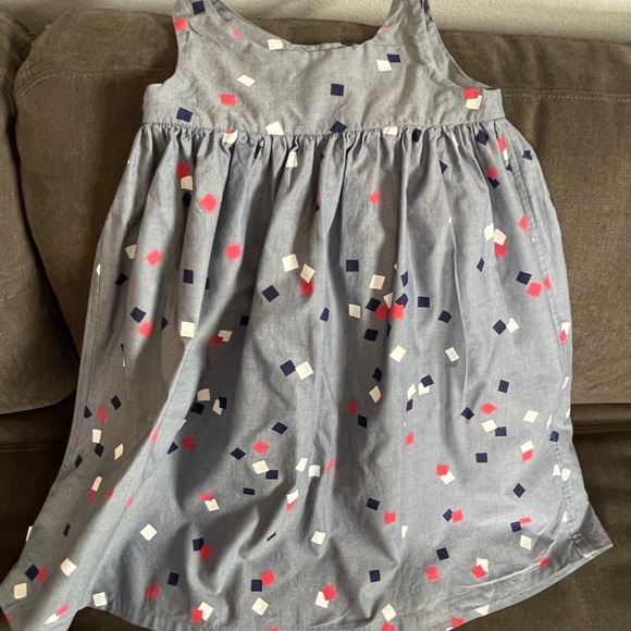 Lacoste Other - Girls Lacoste Sleeveless Confetti Print Dress